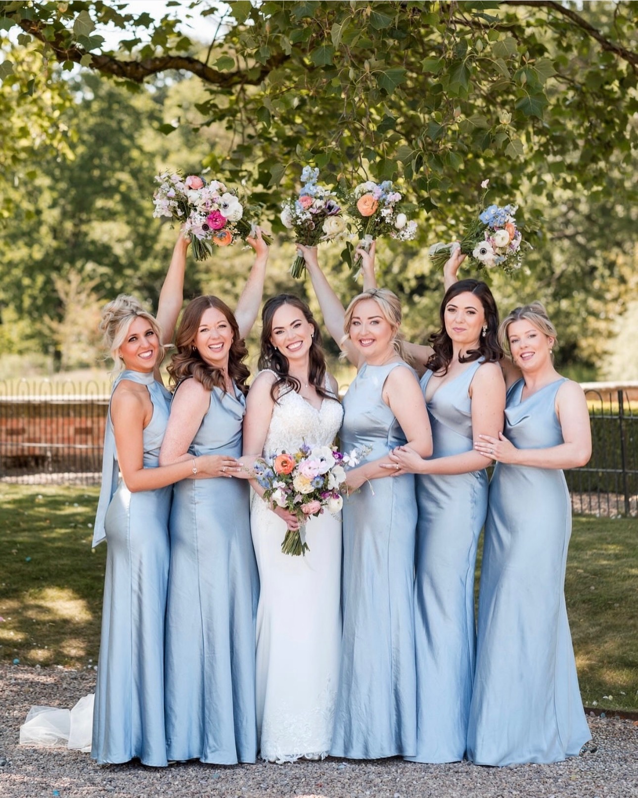 princess polly baby blue dress 2026 Bridesmaid Dresses- Camille La Vie main image 0
